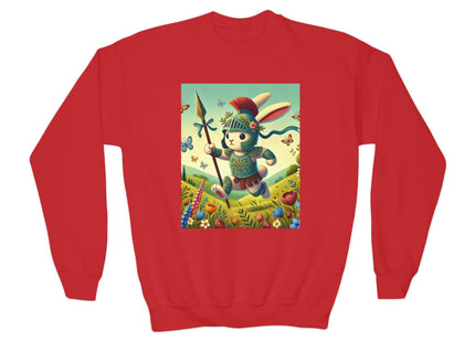 Rabbit Gladiator Youth Crewneck Sweatshirt