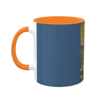 Courtesan (after Eisen) by Vincent Van Gogh Colorful Mugs, 11oz