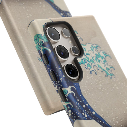 The Great Wave off Kanagawa by Katsushika Hokusai Phone Cases