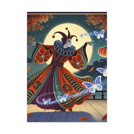 Court Magician with Ghost Butterflies Postcards (envelopes included) - Bundles of 10, 30, 50 Pieces
