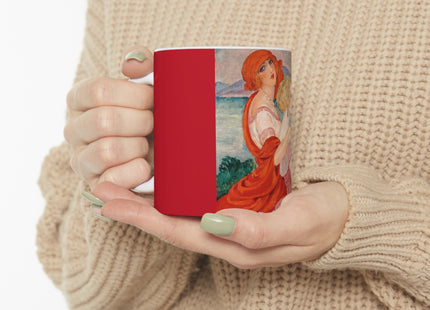 Sur la Route d'Anacapri by Gerda Wegener Ceramic Mug 11oz