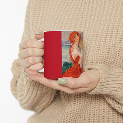 Sur la Route d'Anacapri by Gerda Wegener Ceramic Mug 11oz