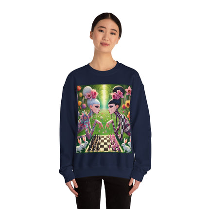 Spring Gambit: A Fairy’s Move Heavy Blend™ Crewneck Sweatshirt
