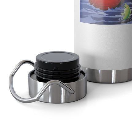 Embarking on a Moonlit Journey Copper Vacuum Insulated Bottle, 22oz