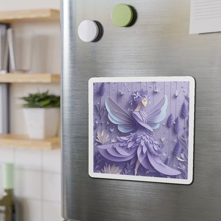 Lavender Fairy Die-Cut Magnets (4 Sizes)