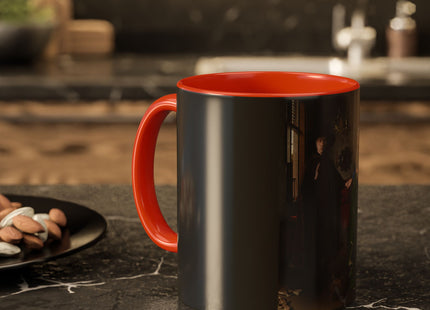 Arnolfini Portrait by Jan Van Eyck Colorful Mugs (11oz, 15oz)