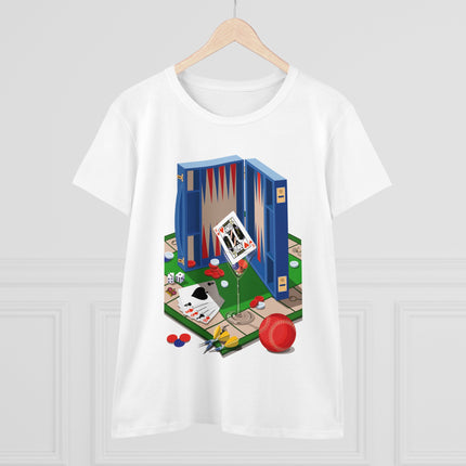 Games Unleashed Women's Midweight Cotton Tee