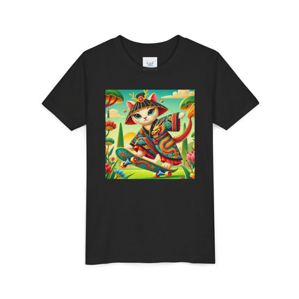 Dragon Dance on Wheels Youth Short Sleeve Tee