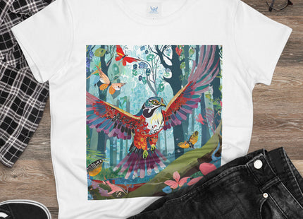 A Colorful Raptor Cotton Tee