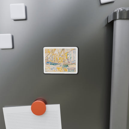 Saint-Tropez by Paul Signac Die-Cut Magnets (4 Sizes)