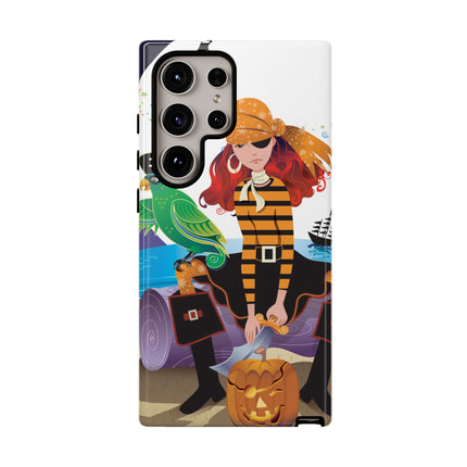 Moonlit Pirate Halloween Phone Cases