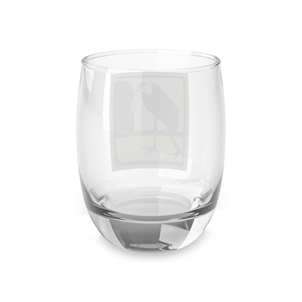 A Lame Marabou by Samuel Jessurun de Mesquita Whiskey Glass
