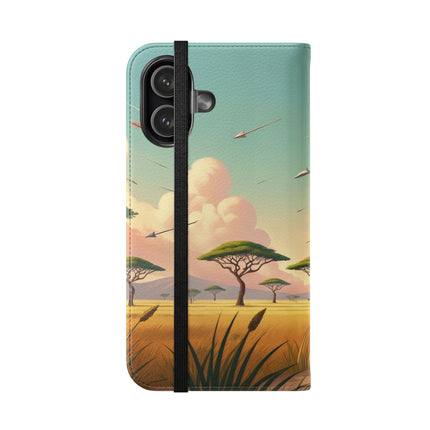 🐆⚡ Swift Cheetah Flip Case – Speed, Freedom & Untamed Adventure
