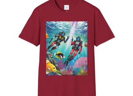 FBI Robot Dive Team Softstyle T-Shirt