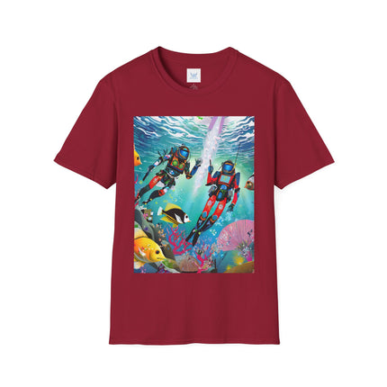 FBI Robot Dive Team Softstyle T-Shirt
