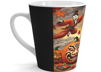 Halloween Rabbit’s Kabuki Jack-o’-Lanterns Latte Mug