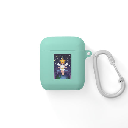 Starry Swing – Celestial Angel Night Sky AirPods Case