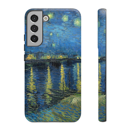 Starry Night Over the Rhone by Vincent Van Gogh Phone Cases