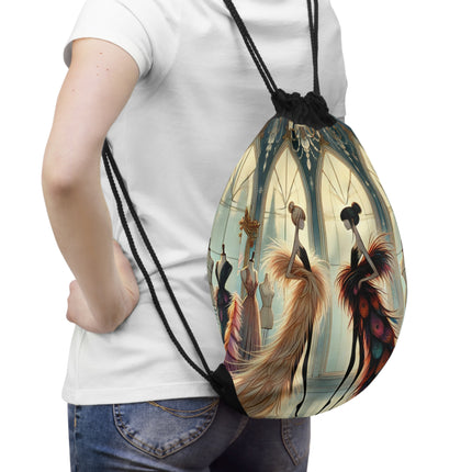 The Couture & Wings Drawstring Bag – Fairy Fashion & Enchanted Glamour