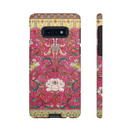 Pink Floral Pattern by Owen Jones Phone Cases