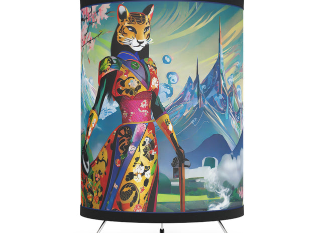 Cyber Cat Glamour Tripod Lamp
