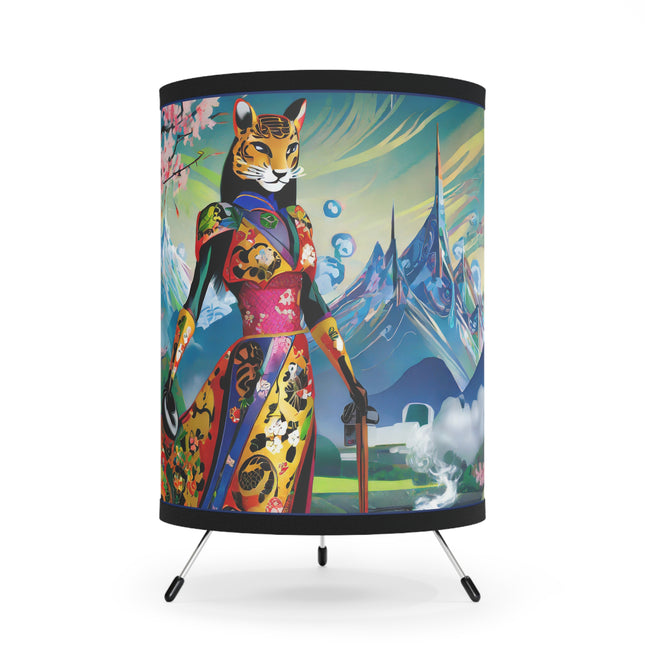 Cyber Cat Glamour Tripod Lamp
