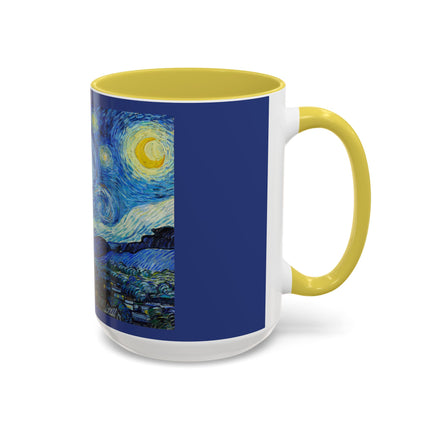 The Starry Night by Vincent Van Gogh Colorful Mugs (11oz, 15oz)