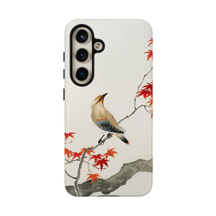 Japanese Bird on Maple by Ohara Koson Phone Cases