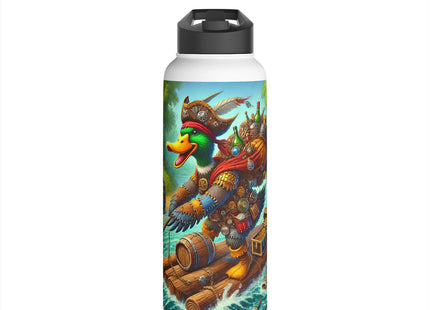 The Daring Drake Stainless Steel Water Bottle, Standard Lid