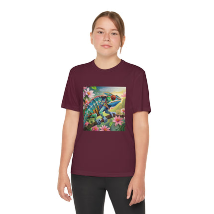 Camouflage Chameleon Youth Competitor Tee