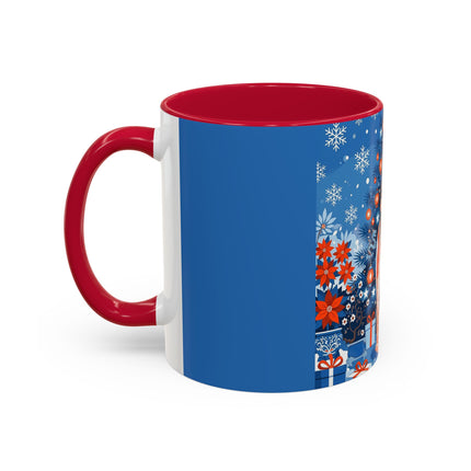 🎋❄️ The Winter Lantern Celebration Colorful Mug – Elegant Asian Christmas Fantasy