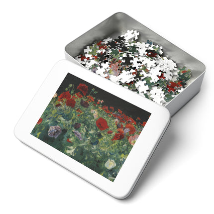 Poppies (A Study of Poppies for Carnation, Lily, Lily, Rose) by John Singer Sargent Puzzle (30, 110, 252, 500-Piece)