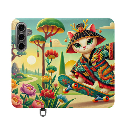 🛹🐉 Dragon Dance on Wheels Flip Case – Bold Adventure & Dynamic Grace