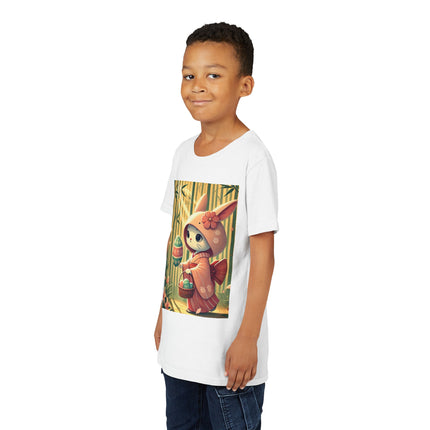 Geisha Kitten’s Easter Stroll Youth Short Sleeve Tee
