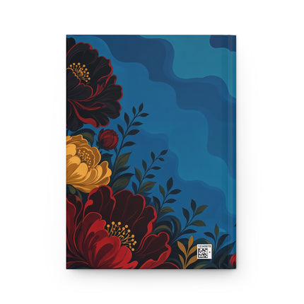 🎨🌹 The Lady Of The Midnight Beauty Atelier Hardcover Journal – Art Deco Floral Glamour