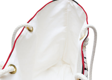 Majestic White Tiger on a Celestial Journey Weekender Bag