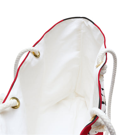 Majestic White Tiger on a Celestial Journey Weekender Bag