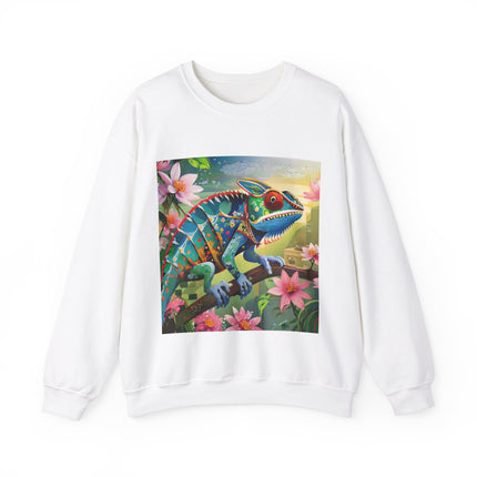 Camouflage Chameleon Unisex Heavy Blend™ Crewneck Sweatshirt