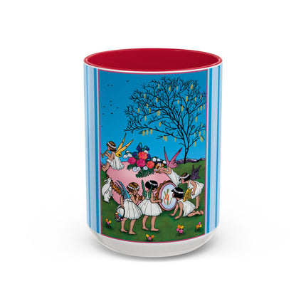 Enchanted Easter Gathering Colorful Mugs (11oz, 15oz)
