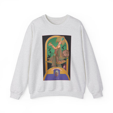 October & Opal, Tourmaline (from the Gem Series) by Sofia Chiostri Heavy Blend™ Crewneck Sweatshirt