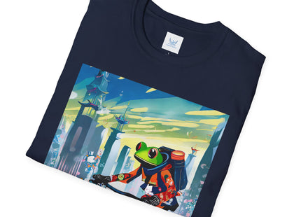 Cyberpunk Frog Softstyle T-Shirt