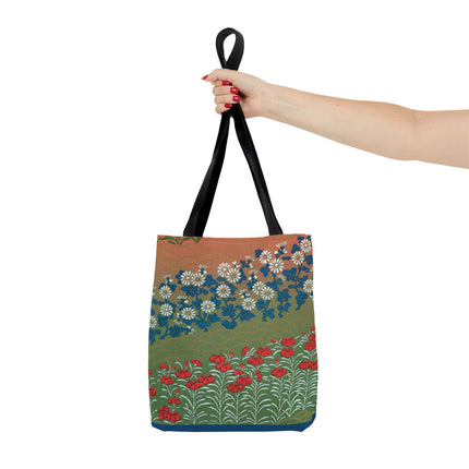 Japanese Flower Pattern II by G.A. Audsley Tote Bag (AOP)