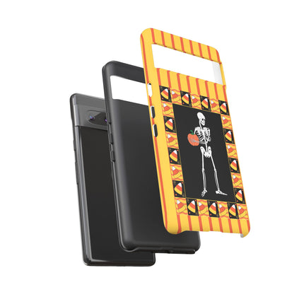 Candy Corn Skeleton Phone Cases
