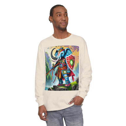 Cyberpunk Elephant Long Sleeve T-Shirt