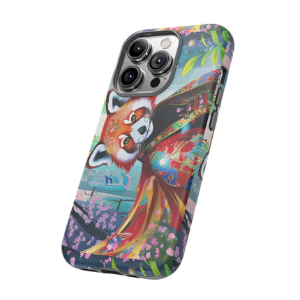 Cybernetic Red Panda Phone Cases