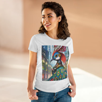 Techno Plumes Cotton Tee