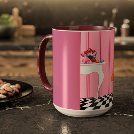 Easter Joy in Deco Hues Colorful Mugs (11oz, 15oz)