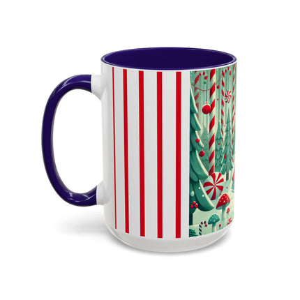 Enchanted Candy Forest Colorful Mugs (11oz, 15oz)
