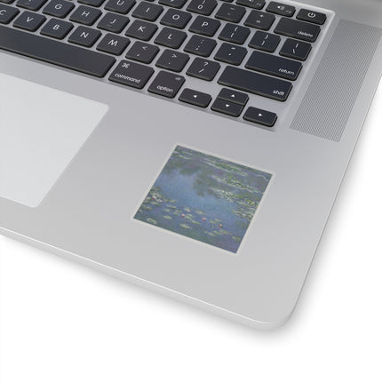 Water Lilies by Claude Monet Kiss-Cut Stickers (4 Sizes)