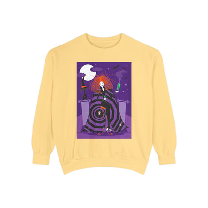 Mystic Elegance Unisex Garment-Dyed Sweatshirt